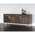Jade Sideboard - Antique Brass - Dark Mango 11 Jade Sideboard - Antique Brass - Dark Mango 102927 102927 JADE SIDEBOARD 5