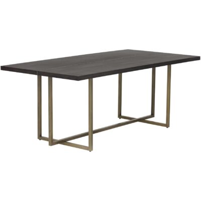 Jade Dining Table - Antique Brass - Dark Mango - 79" 102928 102928 JADE DINING TABLE 2