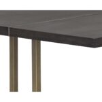 Jade Dining Table - Antique Brass - Dark Mango - 79" 10 Jade Dining Table - Antique Brass - Dark Mango - 79" 102928 102928 JADE DINING TABLE 6