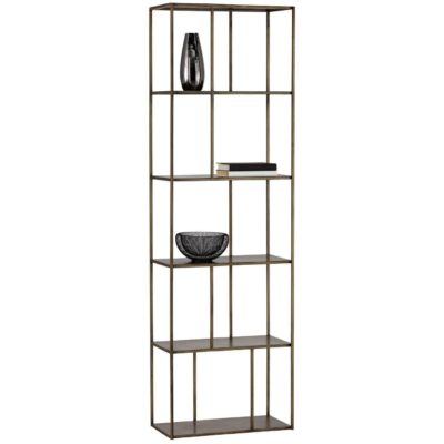 Eiffel Bookcase - Small - Antique Brass 102939 102939 EIFFEL BOOKCASE 1