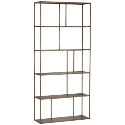 Eiffel Bookcase - Large - Antique Brass 102940 102940 EIFFEL BOOKCASE 1