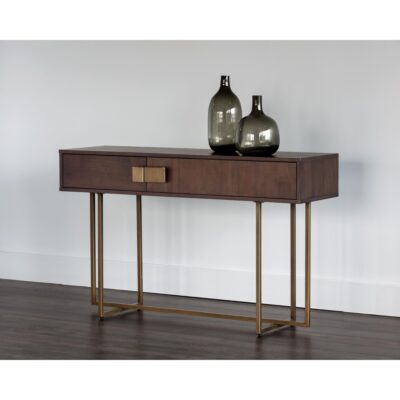 Jade Console Table - Antique Brass - Dark Mango 102984 102984 JADE CONSOLE TABLE 5