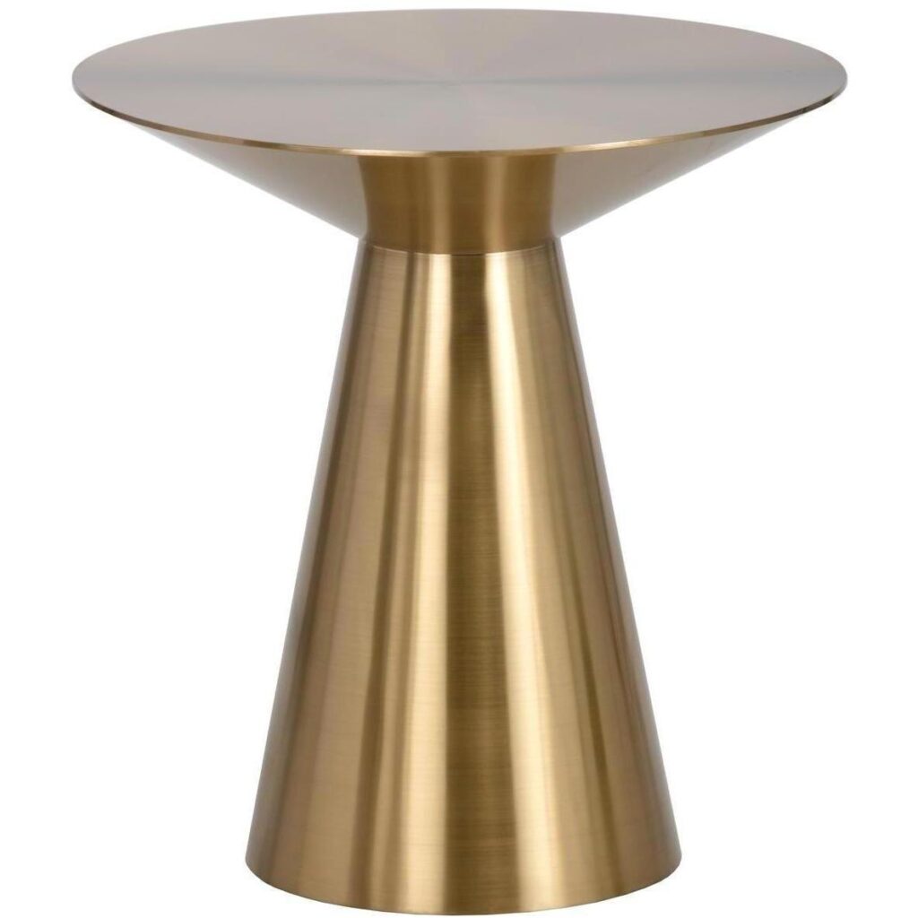 Carmel Side Table - Yellow Gold - Image 2