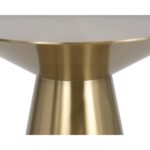 Carmel Side Table - Yellow Gold 8 Carmel Side Table - Yellow Gold 103010 103010 CARMEL SIDE TABLE YELLOW GOLD 6