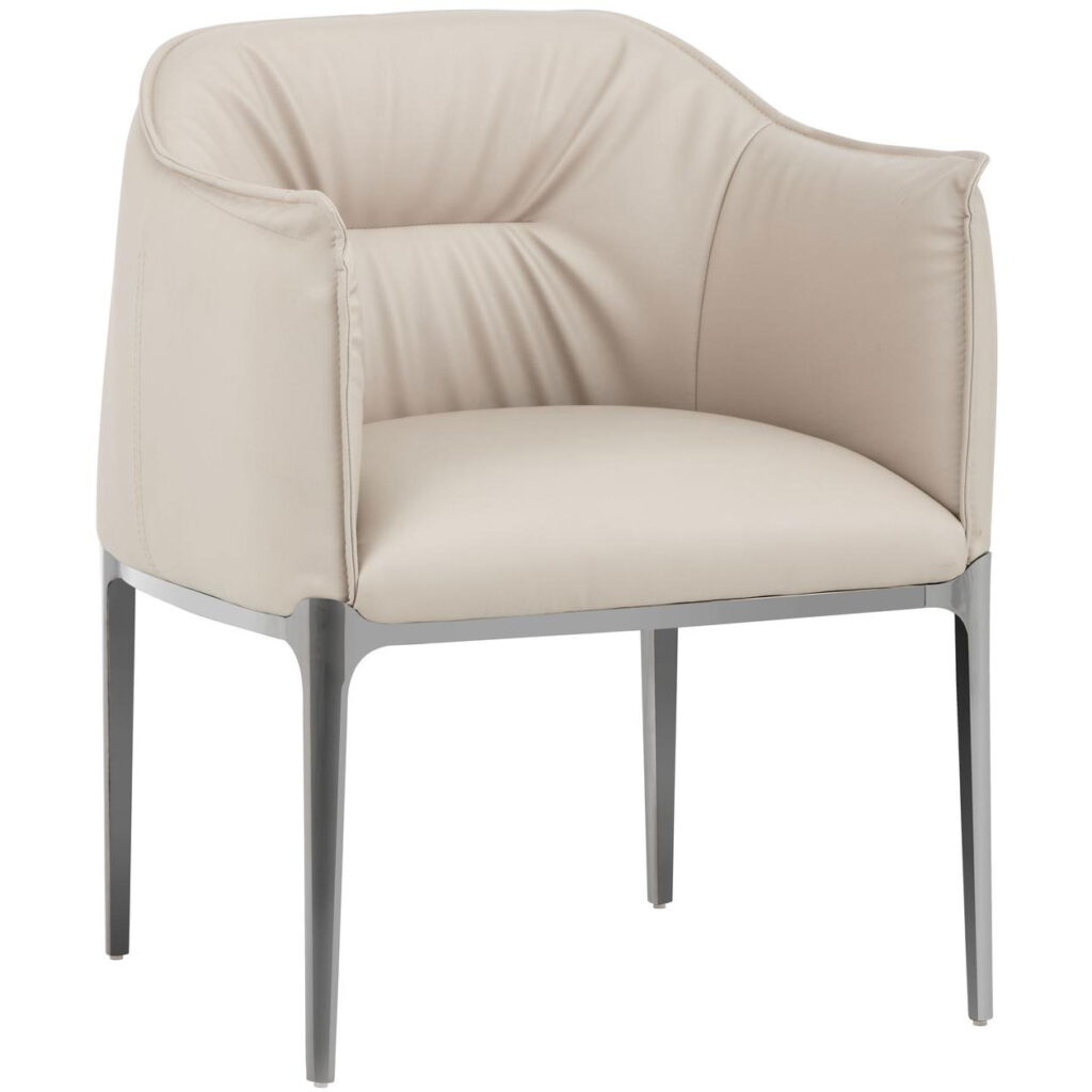 Jax Dining Armchair - Barely Beige