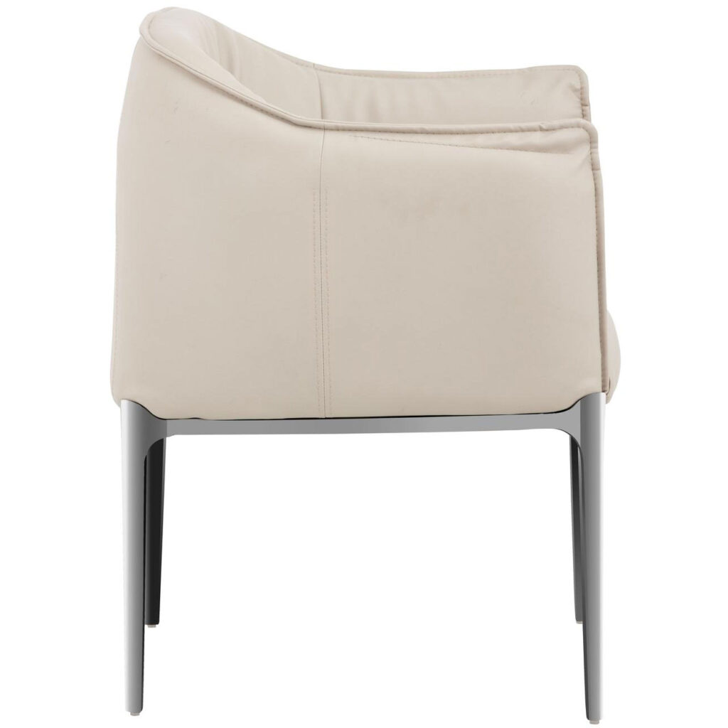 Jax Dining Armchair - Barely Beige - Image 2