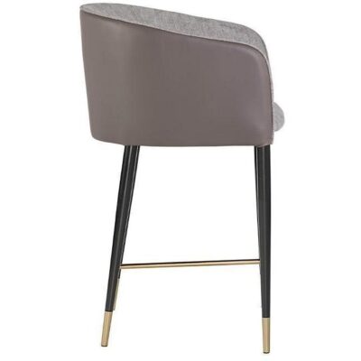 Asher Dining Armchair - Flint Grey / Napa Taupe 103148 103148 ASHER CLUB CHAIR GREYSTONE 2