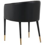 Asher Dining Armchair - Sparrow Grey / Napa Black 9 Asher Dining Armchair - Sparrow Grey / Napa Black 103149 103149 ASHER CLUB CHAIR 3