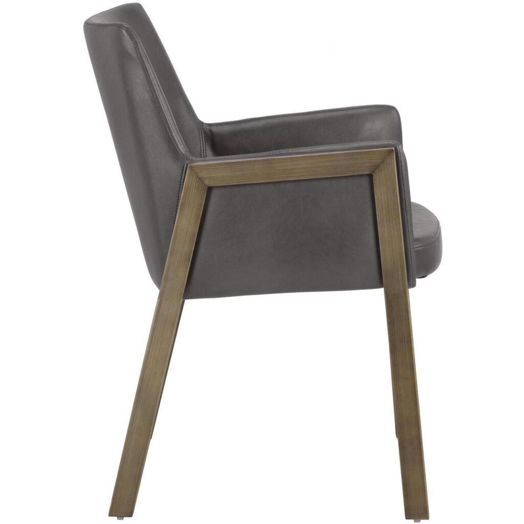 Bernadette Dining Armchair - Kendall Grey - Image 3