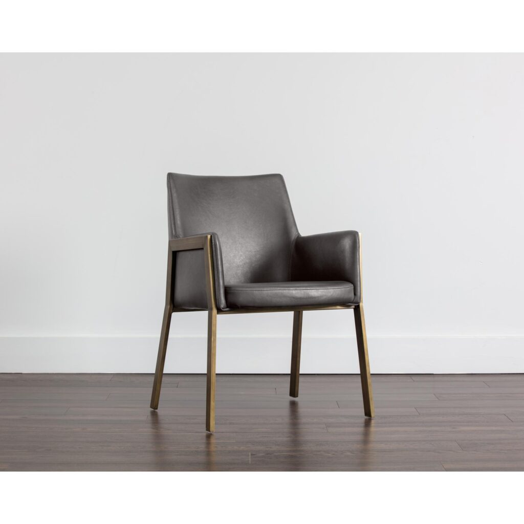 Bernadette Dining Armchair - Kendall Grey - Image 5