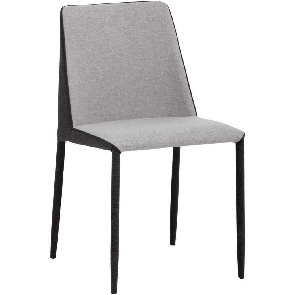 Renee Dining Chair - Armour Grey / Dark Slate