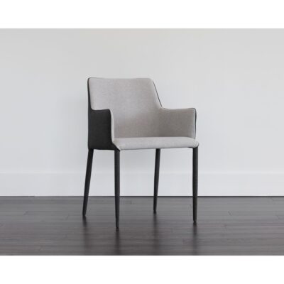 Renee Dining Armchair - Armour Grey / Dark Slate 103158 103158 RENEE ARMCHAIR 5