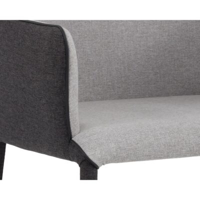 Renee Dining Armchair - Armour Grey / Dark Slate 103158 103158 RENEE ARMCHAIR 6