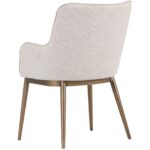 Franklin Dining Armchair - Beige Linen 103197 103197 FRANKLIN DINING CHAIR 3