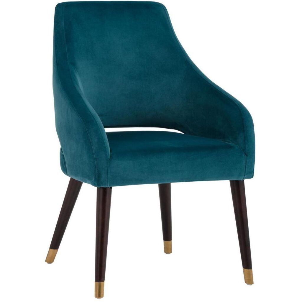 Adelaide Dining Armchair - Timeless Teal