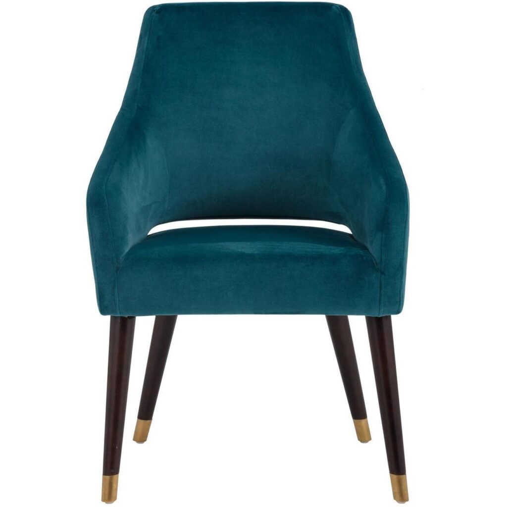 Adelaide Dining Armchair - Timeless Teal - Image 2