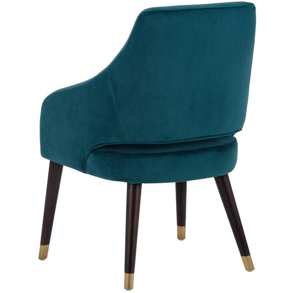 Adelaide Dining Armchair - Timeless Teal - Image 4