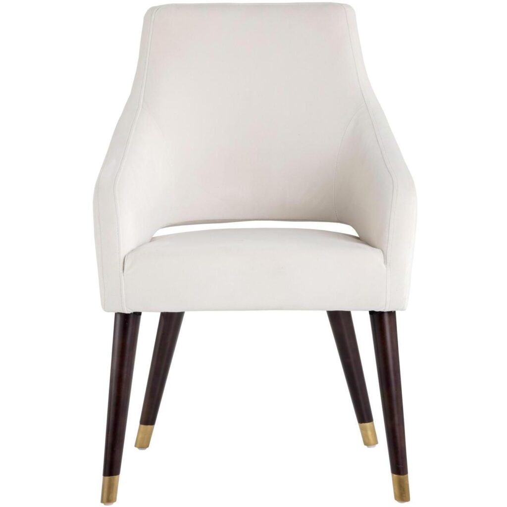 Adelaide Dining Armchair - Calico Cream - Image 2