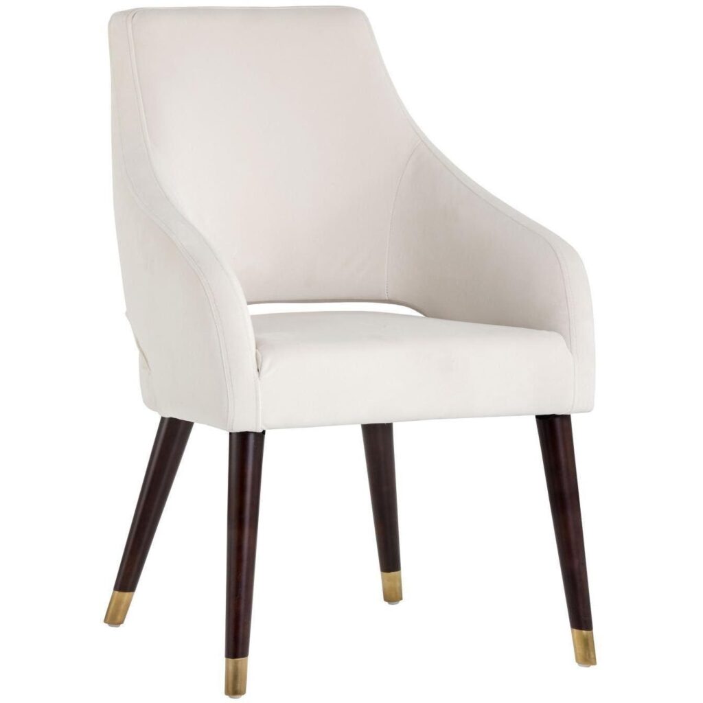 Adelaide Dining Armchair - Calico Cream