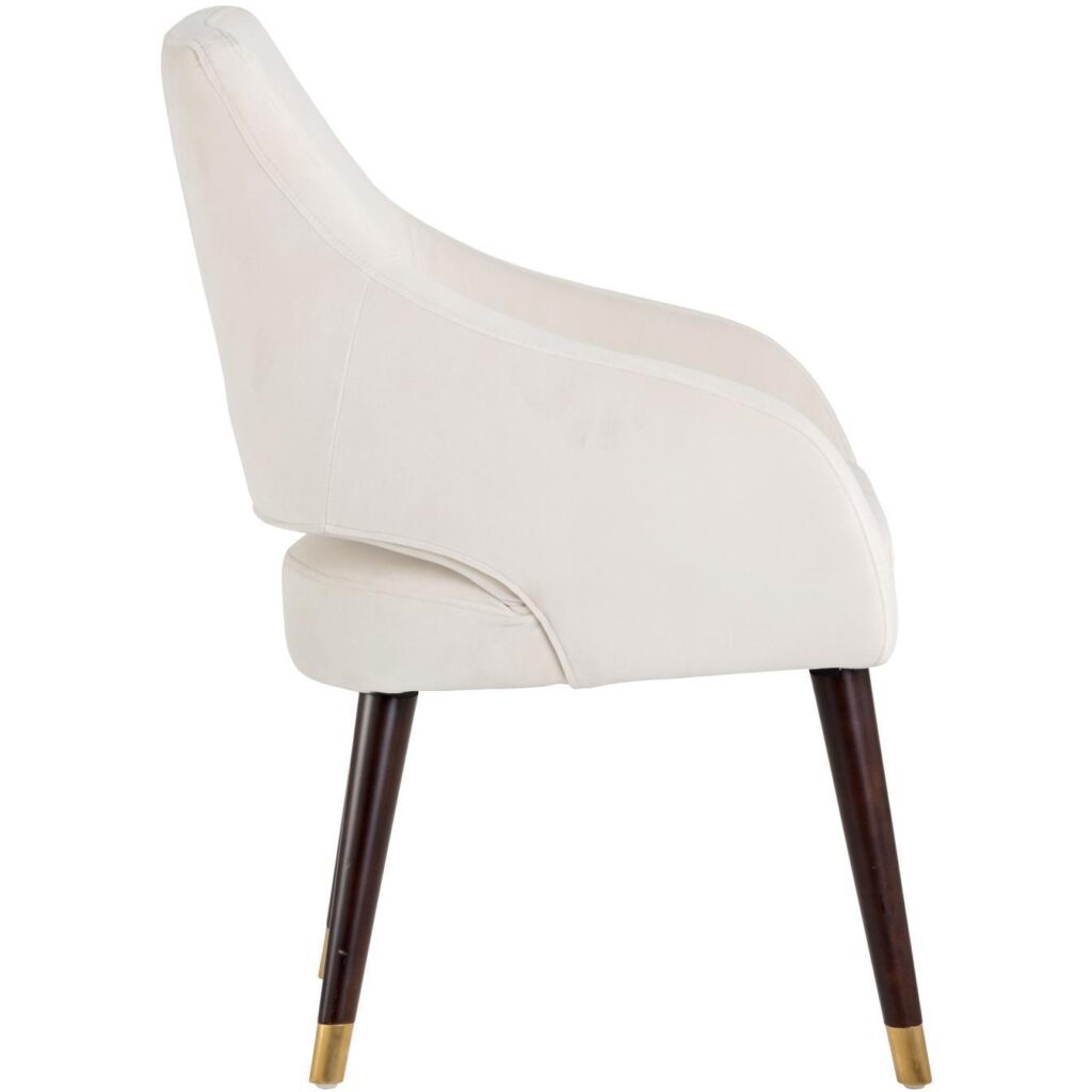 Adelaide Dining Armchair - Calico Cream - Image 3