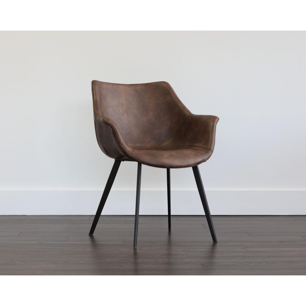 Mason Dining Armchair - Hearthstone Brown - Image 4