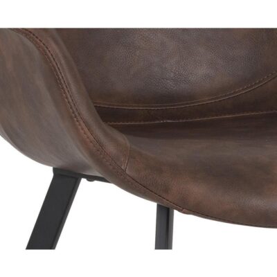 Mason Dining Armchair - Hearthstone Brown 103241 103241 MASON CHAIR HEARTHSTONE BROWN 6