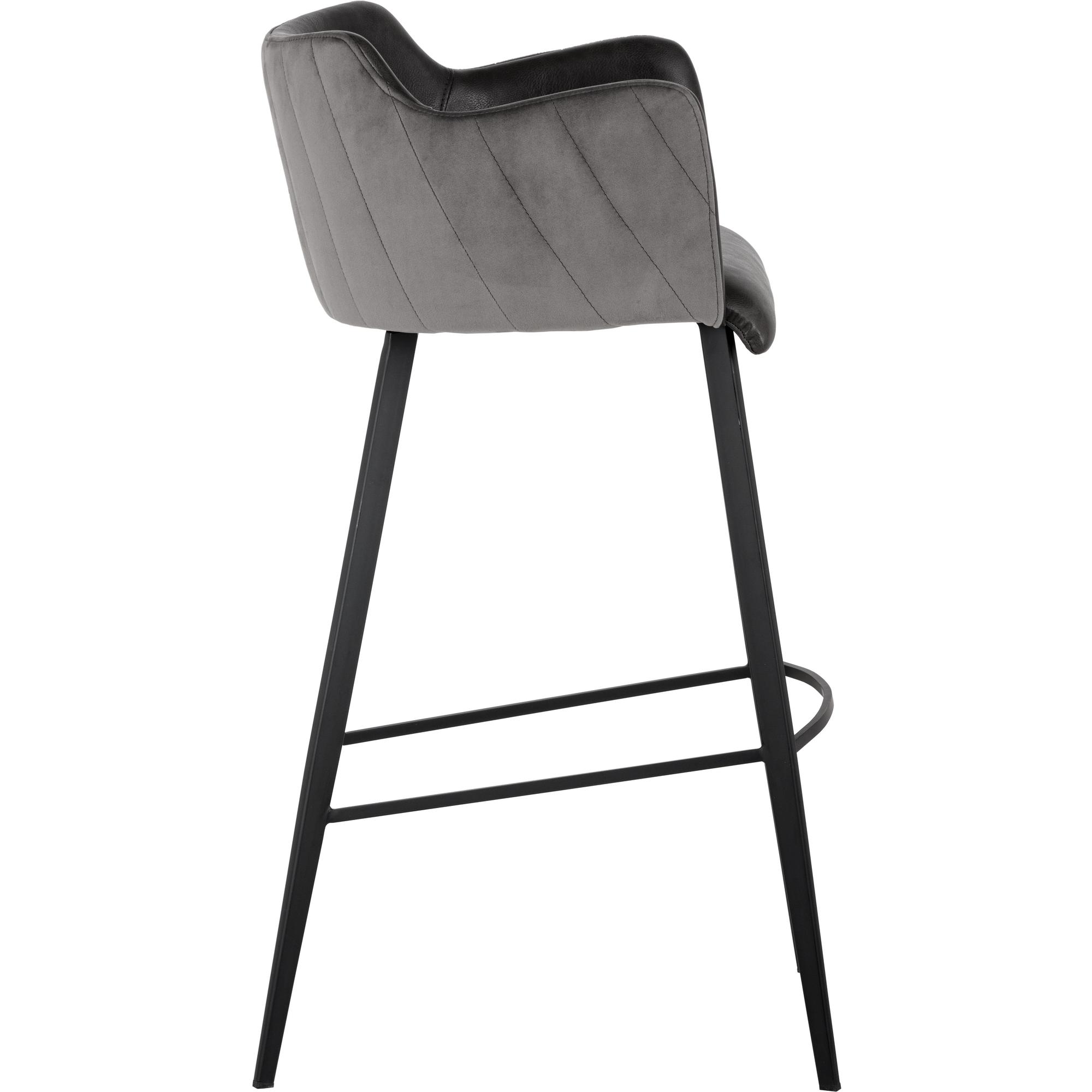 Griffin Barstool - Town Grey / Roman Grey 2 Griffin Barstool - Town Grey / Roman Grey - Image 2