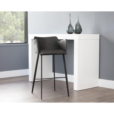 Griffin Barstool - Town Grey / Roman Grey 103244 103244 GRIFFIN BARSTOOL 5