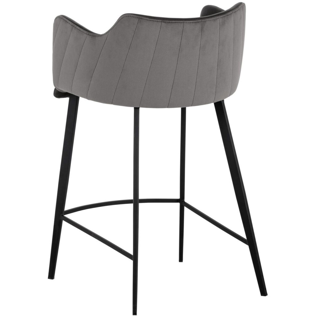 Griffin Counter Stool - Town Grey / Roman Grey - Image 3