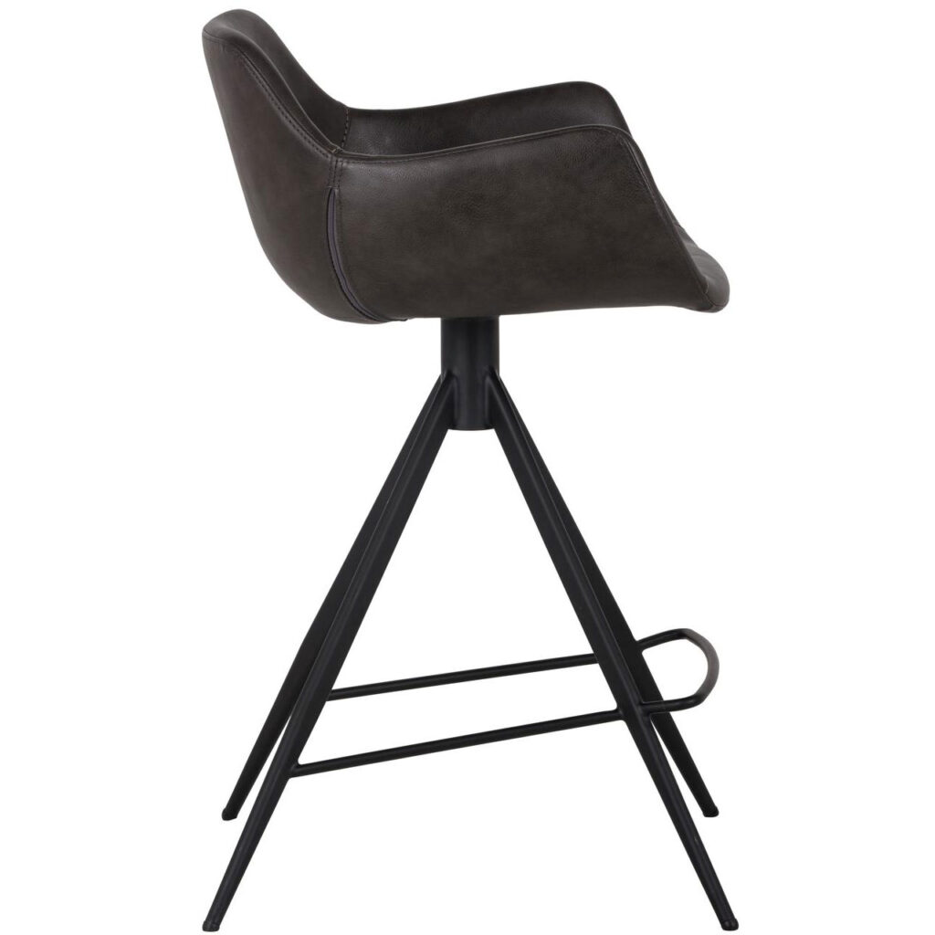 Owen Swivel Counter Stool - Town Grey - Image 2