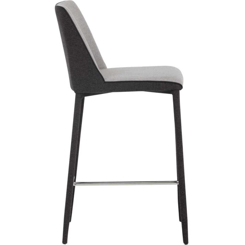 Renee Counter Stool - Armour Grey / Dark Slate - Image 2