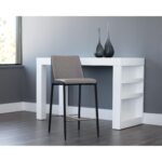 Renee Counter Stool - Armour Grey / Dark Slate 10 Renee Counter Stool - Armour Grey / Dark Slate 103307 103307 RENEE COUNTERSTOOL 5