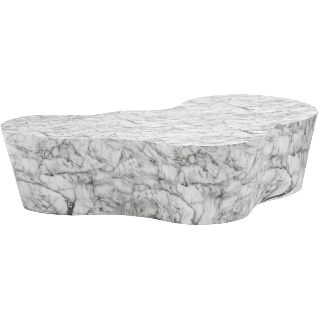 Ava Coffee Table - Marble Look - Image 3