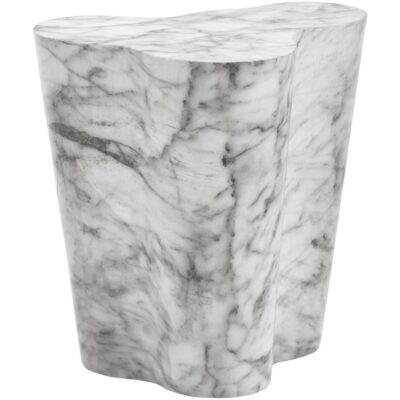 Ava End Table - Small - Marble Look 103310 103310 AVA END TABLE SMALL 1