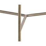 Remy End Table - Antique Brass - White 9 Remy End Table - Antique Brass - White 103332 103332 REMY END TABLE WHITE CONCRETE 7