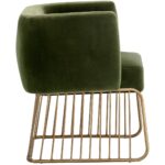 Gala Dining Armchair - Forest Green 103499 103499 GALA DINING CHAIR 2
