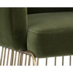 Gala Dining Armchair - Forest Green 103499 103499 GALA DINING CHAIR 6