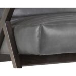 Peyton Lounge Chair - Cantina Magnetite 13 Peyton Lounge Chair - Cantina Magnetite 103522 103522 PEYTON LOUNGE CHAIR MAGNETITE LEATHER 6