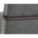 Peyton Lounge Chair - Cantina Magnetite 15 Peyton Lounge Chair - Cantina Magnetite 103522 103522 PEYTON LOUNGE CHAIR MAGNETITE LEATHER 8