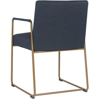 Balford Dining Armchair - Arena Navy 103530 103530 BALFORD ARM CHAIR ARENA NAVY 3