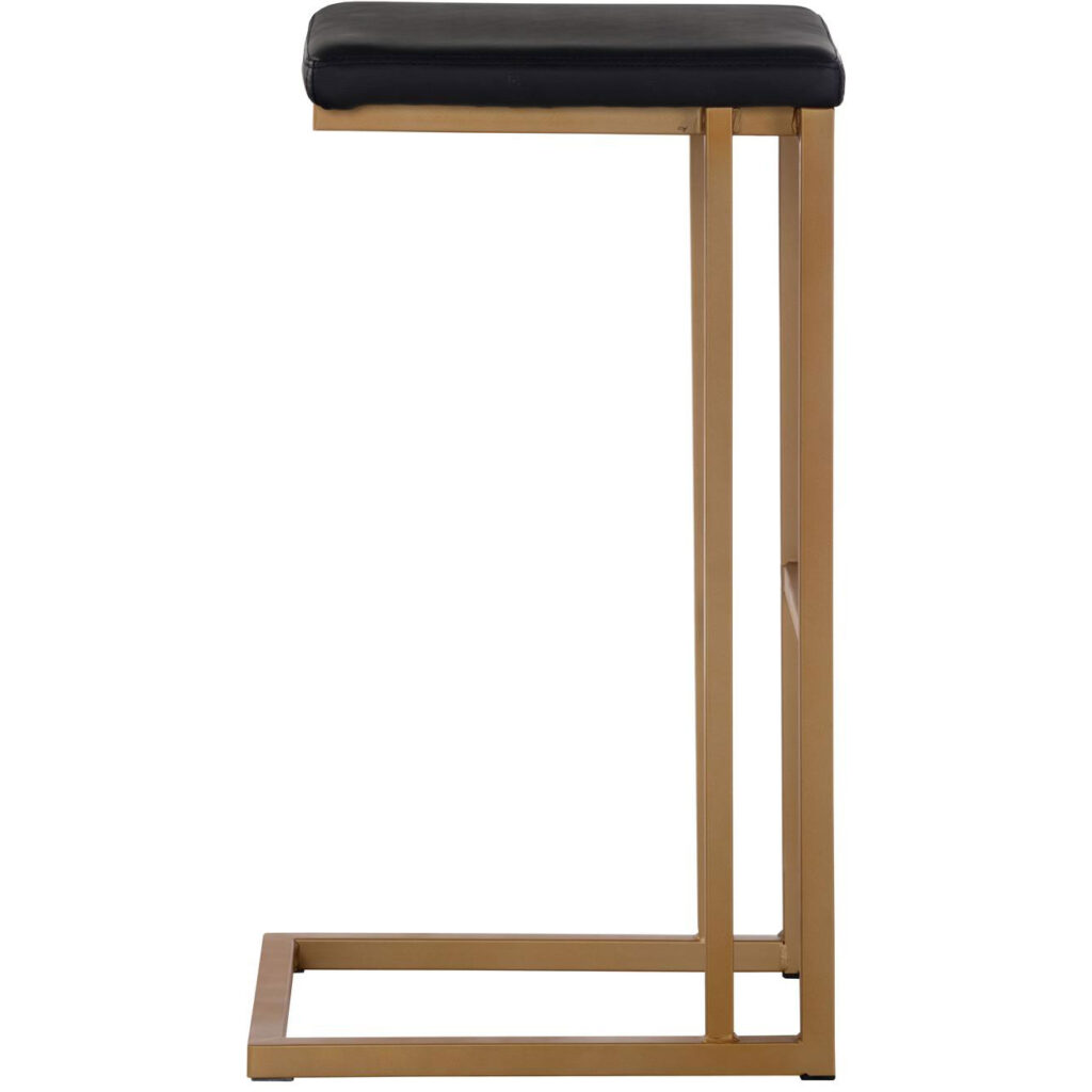 Boone Barstool - Champagne Gold - Onyx - Image 2