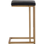 Boone Counter Stool - Champagne Gold - Onyx 103644 103644 BOONE COUNTERSTOOL CHAMPAGNE GOLD ONYX 2