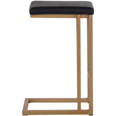 Boone Counter Stool - Champagne Gold - Onyx 103644 103644 BOONE COUNTERSTOOL CHAMPAGNE GOLD ONYX 2