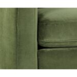 Yosi Armchair - Moss Green 13 Yosi Armchair - Moss Green 103689 103689 YOSI ARMCHAIR ANTIQUE BRASS MOSS GREEN FABRIC 6