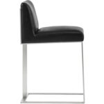 Dean Counter Stool - Stainless Steel - Cantina Black 6 Dean Counter Stool - Stainless Steel - Cantina Black 103718 103718 DEAN COUNTER STOOL BLACK 1
