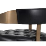 Beaumont Barstool - Antique Brass - Cantina Black 13 Beaumont Barstool - Antique Brass - Cantina Black 103777 103777 BEAUMONT BARSTOOL BLACK 8