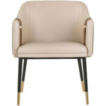 Carter Dining Armchair - Napa Beige / Napa Tan 9 Carter Dining Armchair - Napa Beige / Napa Tan 103789 103789 CARTER ARMCHAIR 1
