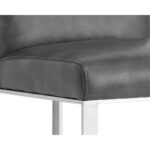 Dean Counter Stool - Stainless Steel - Cantina Magnetite 10 Dean Counter Stool - Stainless Steel - Cantina Magnetite 103797 103797 DEAN COUNTER STOOL GREY 6