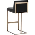Dean Barstool - Antique Brass - Cantina Black 15 Dean Barstool - Antique Brass - Cantina Black 103798 103798 DEAN BARSTOOL 3