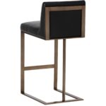 Dean Barstool - Antique Brass - Cantina Black 21 Dean Barstool - Antique Brass - Cantina Black 103798 103798 DEAN BARSTOOL ANTIQUE BRASS CANTINA BLACK 3